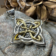 Load image into Gallery viewer, Classic Quaternary Knot Necklace