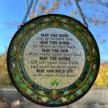 Load image into Gallery viewer, Irish Blessing Suncatcher