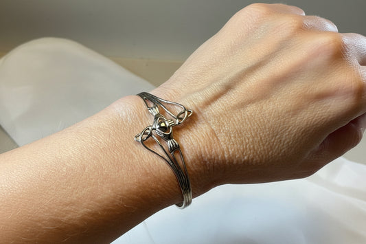 Ireland Claddagh Cuff Bracelet