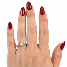 Load image into Gallery viewer, Raynette Claddagh Opal Ring