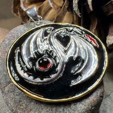 Load image into Gallery viewer, Dragon Yin Yang Necklace
