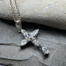 Load image into Gallery viewer, Clarice Celtic Cross Necklace