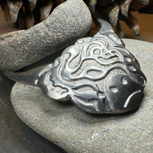Load image into Gallery viewer, Celtic Highland Cow Brooch