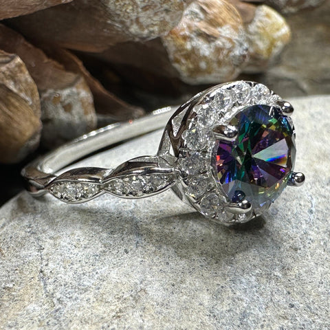 Load image into Gallery viewer, Innes Celtic Topaz Ring