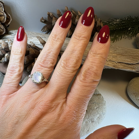 Tianna Moonstone Ring — view 7
