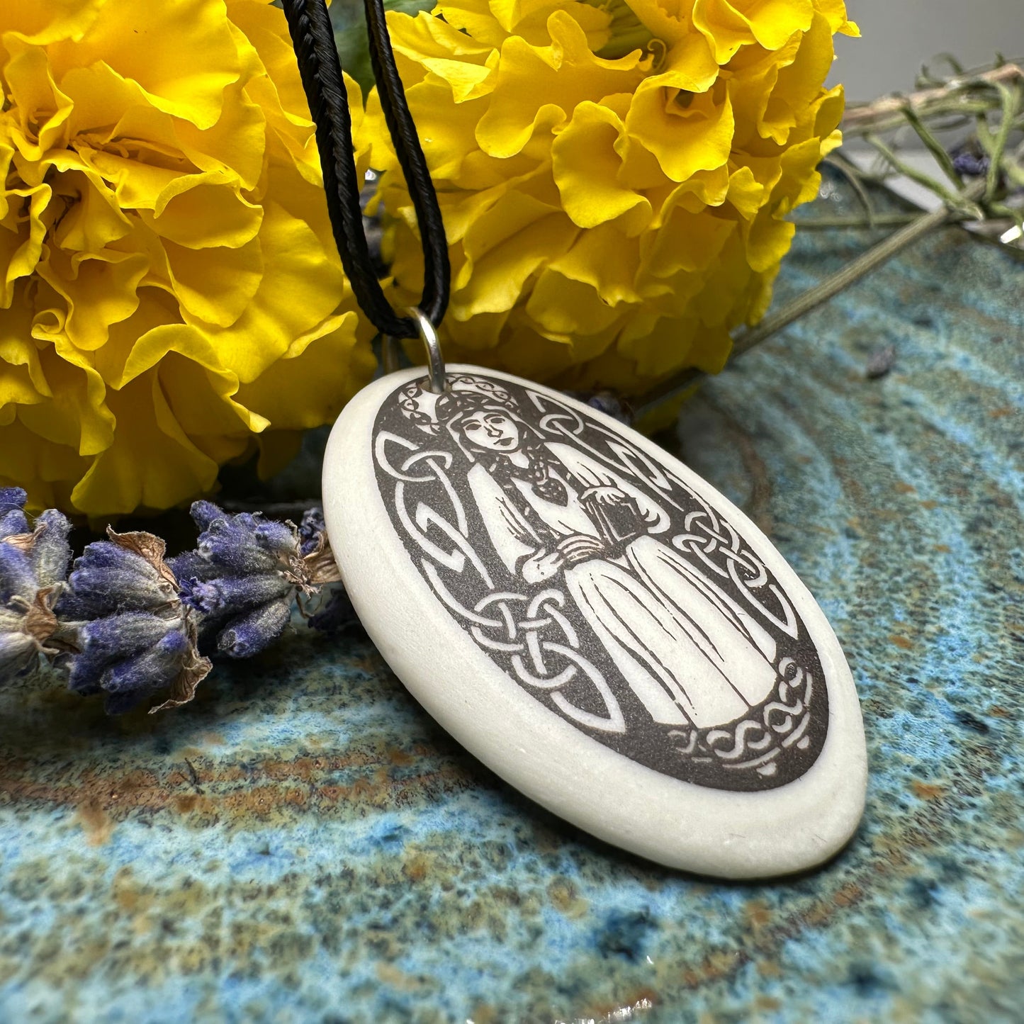 Artisan Scottish Saint Margaret Necklace - Handmade in the U.S.A.