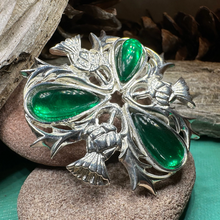 Load image into Gallery viewer, Madison Celtic Thistle Brooch