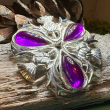 Load image into Gallery viewer, Madison Celtic Thistle Brooch