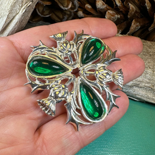 Load image into Gallery viewer, Madison Celtic Thistle Brooch