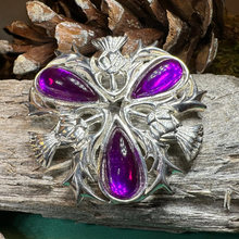Load image into Gallery viewer, Madison Celtic Thistle Brooch