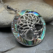 Load image into Gallery viewer, Carmina Tree of Life Shell Necklace
