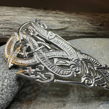 Load image into Gallery viewer, Artisan Irish Celtic Beast Brooch