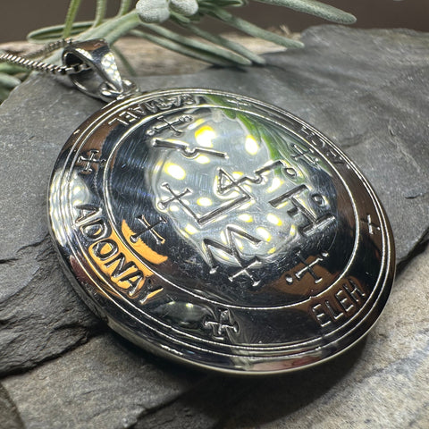 Load image into Gallery viewer, Archangel Samael Sigil Pendant