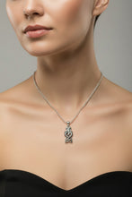 Load image into Gallery viewer, Celtic Mermaid Sisters Necklace