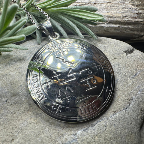 Load image into Gallery viewer, Archangel Samael Sigil Pendant