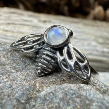 Load image into Gallery viewer, Tell the Bees Moonstone Ring