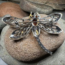 Load image into Gallery viewer, Damsel Dragonfly Marcasite Brooch