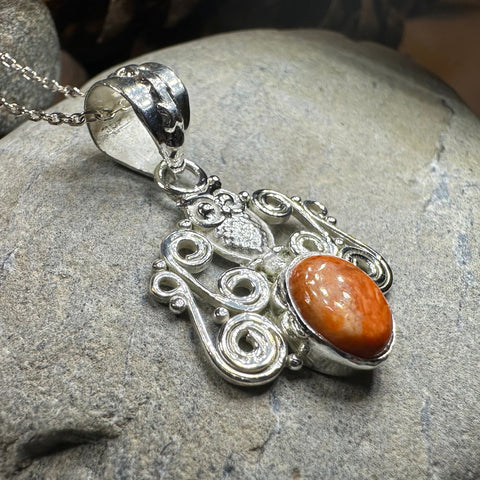 Load image into Gallery viewer, Mirra Owl Necklace in Sterling Silver