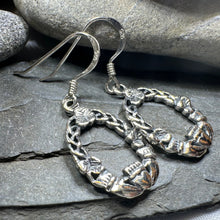 Load image into Gallery viewer, Lilith Celtic Claddagh Earrings
