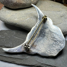 Load image into Gallery viewer, Celtic Highland Cow Brooch