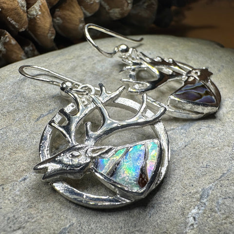 Load image into Gallery viewer, Scottish Stag of the Mist Earrings for Women