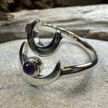 Load image into Gallery viewer, Double Crescent Moon Ring