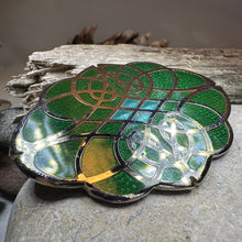 Load image into Gallery viewer, Rhianna Celtic Enamel Brooch