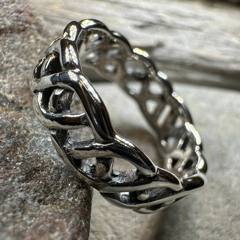 Load image into Gallery viewer, Promise Celtic Knot Ring in Sterling Silver