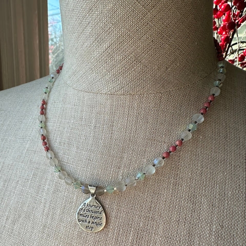 Load image into Gallery viewer, New Start Inspirational Necklace