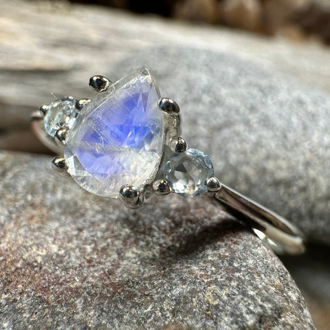 Load image into Gallery viewer, Rylena Moonstone Ring
