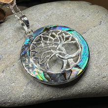 Load image into Gallery viewer, Carmina Tree of Life Shell Necklace
