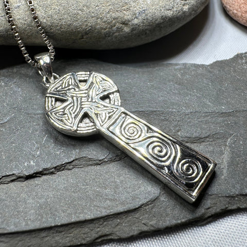 Load image into Gallery viewer, Alasdair Celtic Cross Necklace
