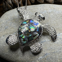 Load image into Gallery viewer, Abalone Turtle Necklace