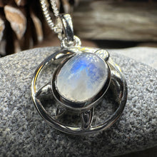 Load image into Gallery viewer, Moonstone Turtle Necklace