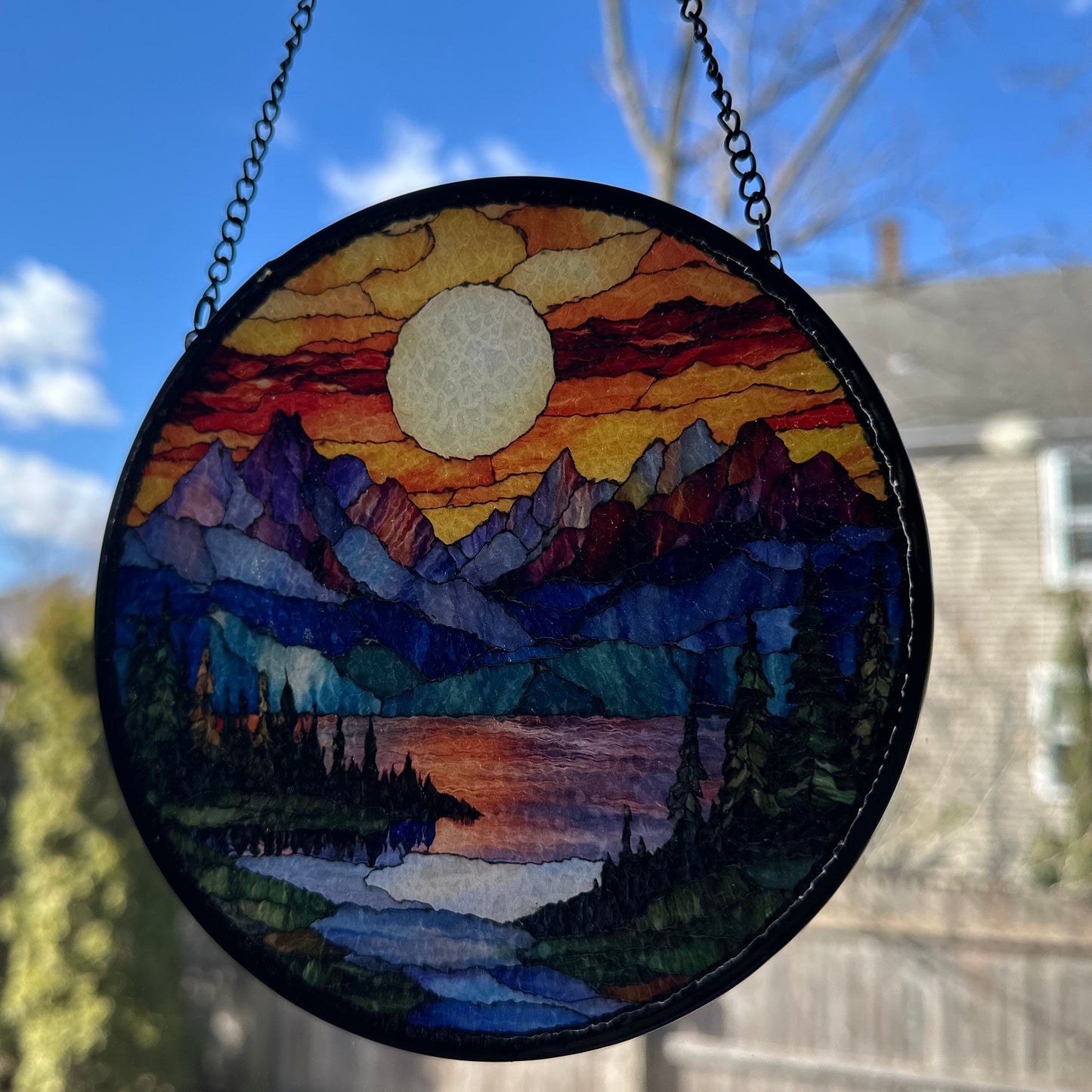 Highland Sunset Suncatcher