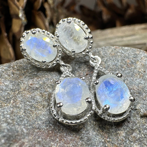 Load image into Gallery viewer, Harlow Moonstone Earrings