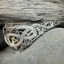 Load image into Gallery viewer, Artisan Irish Celtic Beast Brooch