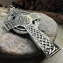 Load image into Gallery viewer, Macaille Celtic Cross Necklace