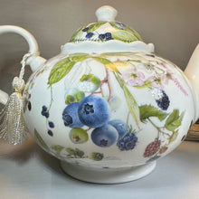 Load image into Gallery viewer, Wild Berries Fine China Teapot
