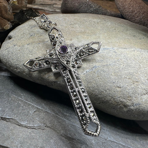 Load image into Gallery viewer, Wyn Celtic Cross Necklace