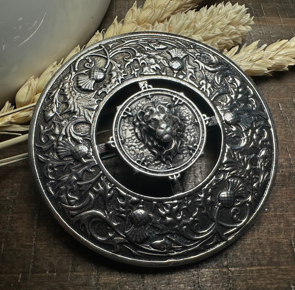 Scotland Royal Lion Brooch - Handmade in Scotland