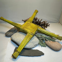 Load image into Gallery viewer, Saint Brigid's Celtic Cross Wall Plaque