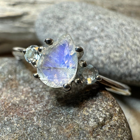 Load image into Gallery viewer, Rylena Moonstone Ring