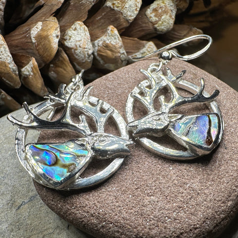 Load image into Gallery viewer, Scottish Stag of the Mist Earrings for Women