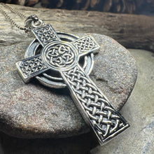 Load image into Gallery viewer, Macaille Celtic Cross Necklace