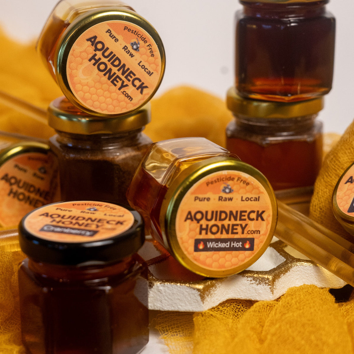 Artisan Honey Sampler Gift Box - Small Batch USA Honey – Celtic