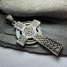 Load image into Gallery viewer, Macaille Celtic Cross Necklace