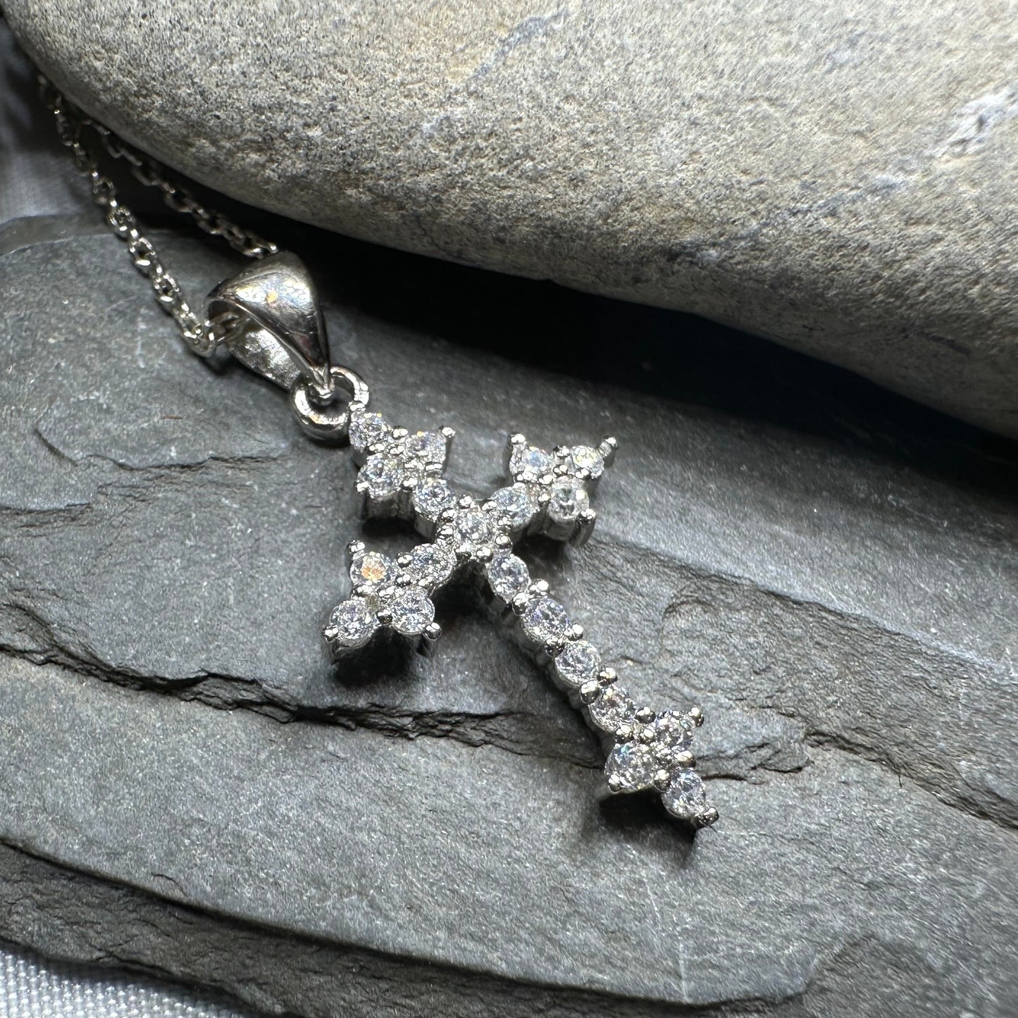 Cathedral Celtic Cross Necklace — view 9