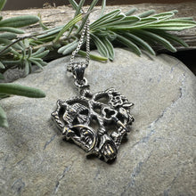 Load image into Gallery viewer, Heart Italian Cimaruta Pendant