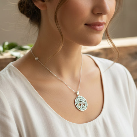 Load image into Gallery viewer, Strong Tree of Life Necklace